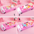 韓版可愛凱蒂貓多功能汽車筆盒/文具盒/開學用品(4款)_1