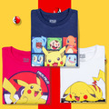 2021夏裝韓版純棉寶可夢短袖T恤/上衣/親子裝(9色)_2