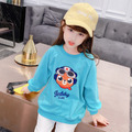 2021秋裝韓版中大童可愛卡通棉質上衣(5色)_4