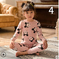 2021秋裝韓版男女童可愛圖案睡衣二件套/家居服(23款)_5