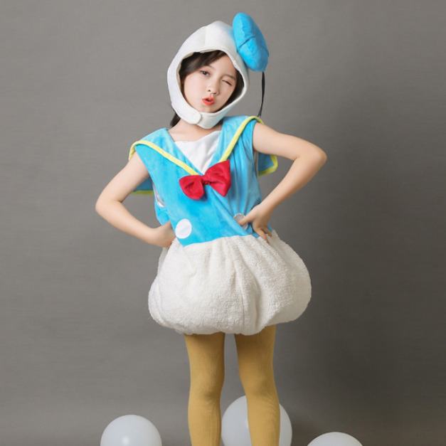 萬聖節cosplay可愛唐老鴨造型服裝+帽子