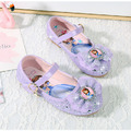 韓版閃亮蝴蝶結蘇菲亞公主鞋/娃娃鞋 (紫色)_2