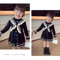 2021冬裝韓版中大童海軍領針織毛衣裙/連衣裙(3色)_10