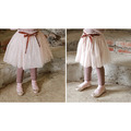 2021春秋款韓版中大童可愛星星網紗假二件裙褲(3色)_10