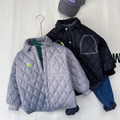 2021冬裝韓版中大男童格紋加絨襯衫/外套(2色)_2