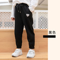 2022春裝韓版男女中大童華夫格休閒長褲(5色)_2