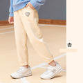 2022春裝韓版男女中大童華夫格休閒長褲(5色)_1