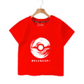 2022夏裝韓版男女童寶可夢精靈球純棉上衣/T恤/親子裝(7色)款式B_1