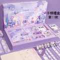 可愛卡通手帳本文具盒/少女心日記本/裝飾素材/筆記本禮盒(18款)_10