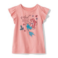 【日本進口】夏裝迪士尼卡通公主小飛袖純棉上衣/T恤(4款)_3