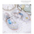 韓版冰雪奇緣亮鑽水晶公主鞋/高跟鞋/禮服/花童搭配(銀色)_7