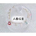 2022夏款韓版甜美童話公主卡通人物珍珠手鏈(4款)_5