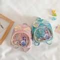 冰雪奇緣蝴蝶結閃亮雙肩包/小書包/休閒背包(5色) 現貨+預購_1