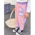 2022秋款韓版可愛卡通針織棉休閒褲/長褲/運動褲(2色)_8