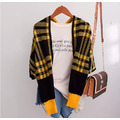 春款多功能空調保暖披肩外搭上衣/針織毛線圍巾袖子兩用(3色)_5