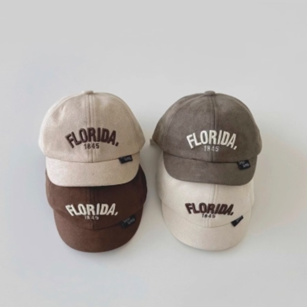 韓版男女童帥氣FLORIDA棒頭帽/鴨舌帽/遮陽帽(5色)