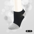 銀纖細針平面踝襪01