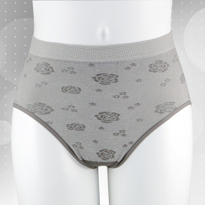 銀纖竹碳女中腰三角褲