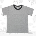 銀纖維兒童短袖圓領 T-shirt