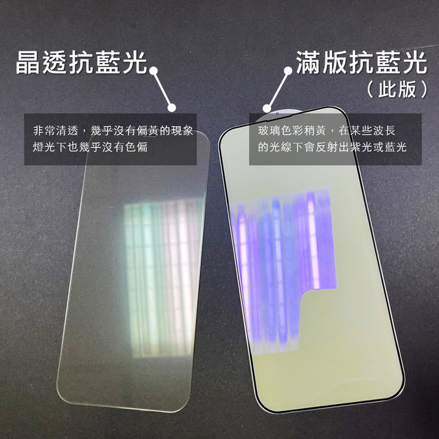 iPhone 17系列 滿版抗藍光玻璃保護貼