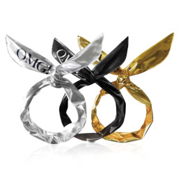 double dare｜OMG！鉑金髮帶（金、黑）