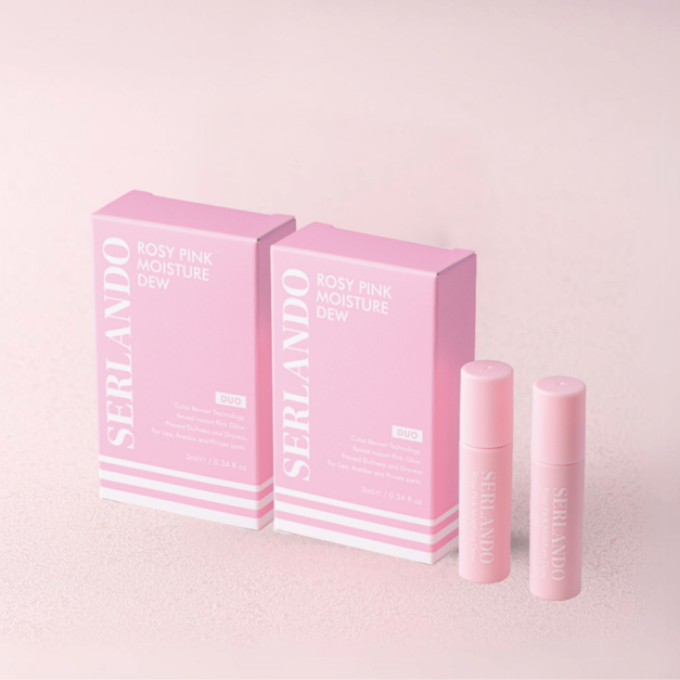SERLANDO詩蘭朵｜瑰蜜粉紅露 兩入組 X2_3ml*4