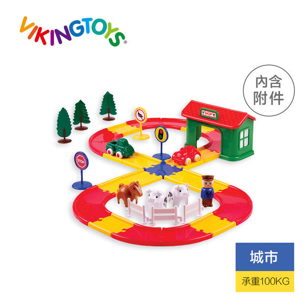 瑞典 Viking toys 城市動物樂園