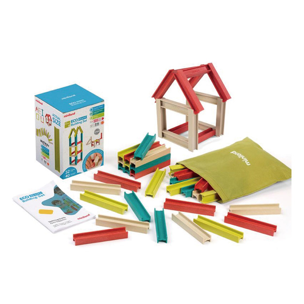 【西班牙miniland】ECO工型積木32入