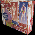 Melissa & Doug 大型地板拼圖/人體解剖學(100片)_1