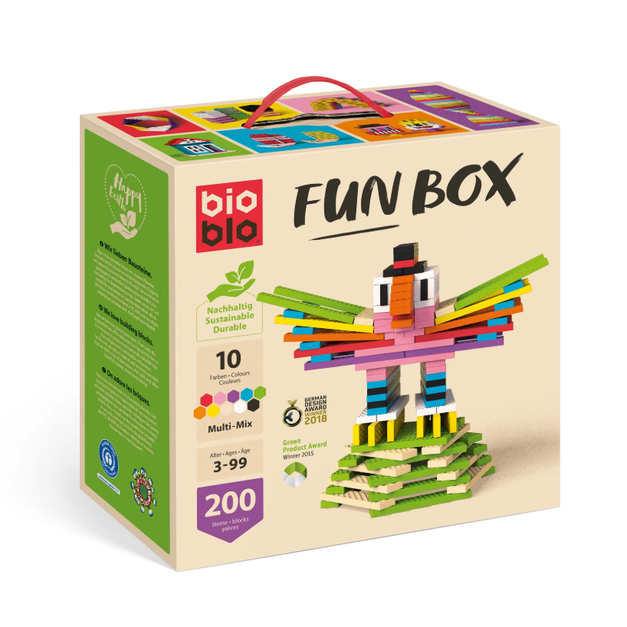 bioblo Fun Box 「200塊多樣積木組合」