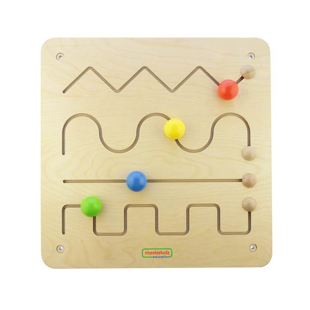 線條滑軌遊戲板