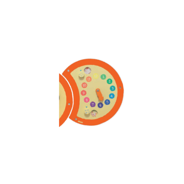 牆面遊戲毛毛蟲-時鐘
