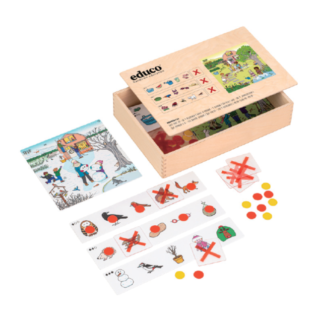 觀察力遊戲-四季