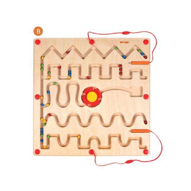 磁鐵筆迷宮遊戲-山峰