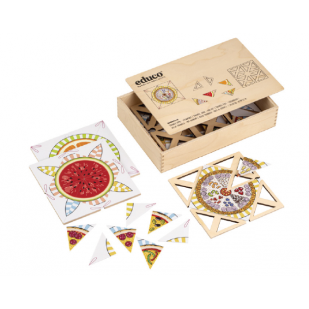 三角遊戲 - 食物藝術