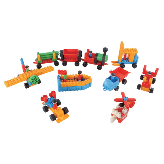 Poly-M交通工具 195pcs