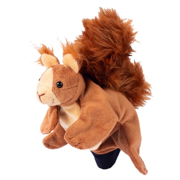 松鼠手偶