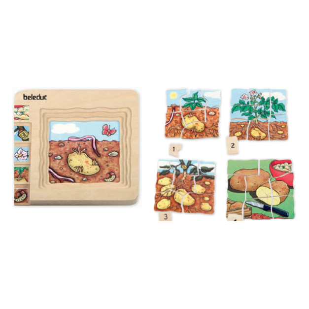 多層拼圖-馬鈴薯