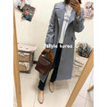 名媛高腰顯瘦50%羊毛大衣_4