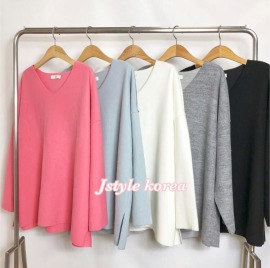 預購A馬卡龍反縫車線簡約長版T