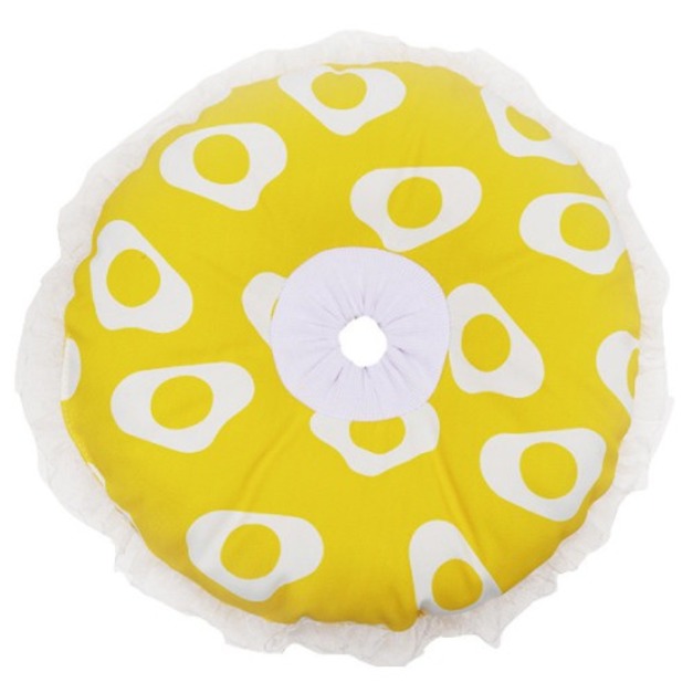 ELITE 伊麗 防潑水蕾絲邊防咬防舔頸圈-L號(三款可選)