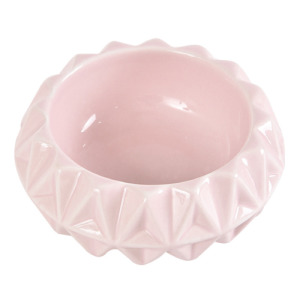 ELITE 伊麗 花朵造型寵物碗-粉色