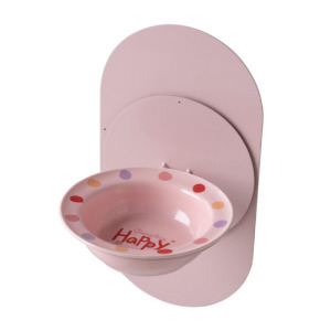 寵物飛碟碗+貼牆磁吸架(多款可選)