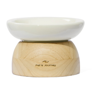 pet's journey實木陶瓷寵物碗