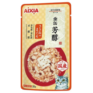 AIXIA 愛喜雅 新金罐芳醇3號軟包-鮪.雞 35g