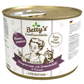 德國 Betty’s 蓓蒂奶奶 貓咪無穀主食罐-袋鼠肉+琉璃苣油 200g