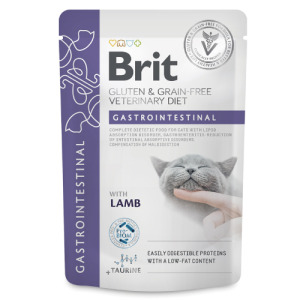 Brit 咘莉 VD貓用處方餐包-腸胃道低脂處方(嫩雞佐羊肚) 85g