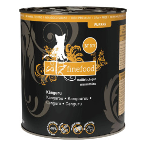 德國 凱茲 CATZ 單一純肉低敏無穀主食罐107號-袋鼠 800g