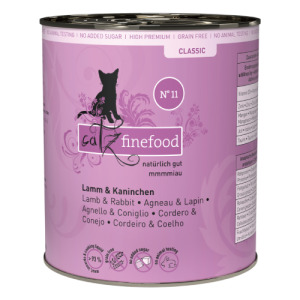 德國 凱茲 CATZ 經典美食家系列主食罐11號-羔羊+兔 800g