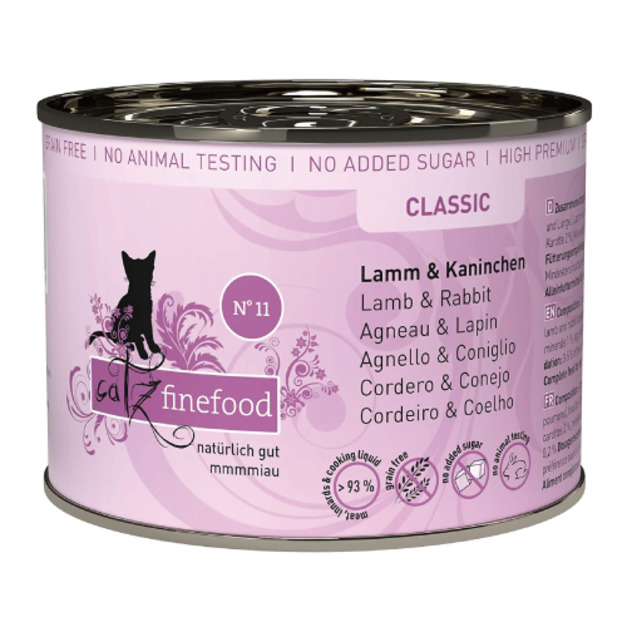 德國 凱茲 CATZ 經典美食家系列主食罐11號-羔羊+兔 200g